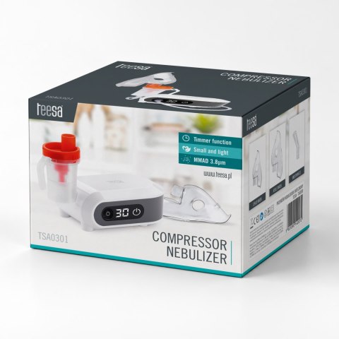 Inhalator, nebulizator tłokowy kompresorowy dla dzieci i dorosłych