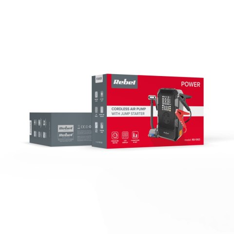 Jump starter z kompresorem