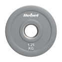 Obciążenie olimpijskie gumowane BUMPER PREMIUM, seria BEAST, zestaw 2x1.25kg, otwór 51 mm, REBEL ACTIVE