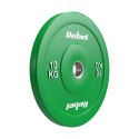 Obciążenie olimpijskie gumowane BUMPER PREMIUM, seria BEAST, zestaw 2x10kg, otwór 51 mm, REBEL ACTIVE