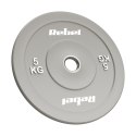 Obciążenie olimpijskie gumowane BUMPER PREMIUM, seria BEAST, zestaw 2x5kg, otwór 51 mm, REBEL ACTIVE