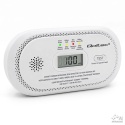 Qoltec Certyfikowany bezprzewodowy Czujnik tlenku węgla (czadu) | detektor CO | alarm 85dB | LCD | Diody LED