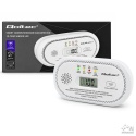 Qoltec Certyfikowany bezprzewodowy Czujnik tlenku węgla (czadu) | detektor CO | alarm 85dB | LCD | Diody LED
