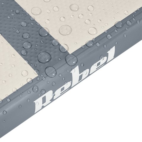 Ścieżka gimnastyczna, akrobatyczna Airtrack REBEL 400x100x10 - grey