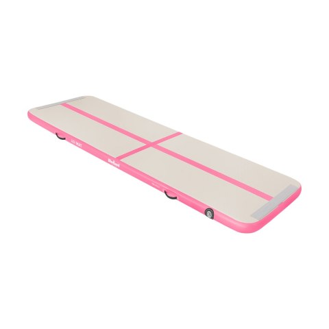 Ścieżka gimnastyczna, akrobatyczna Airtrack REBEL 400x100x10 - pink