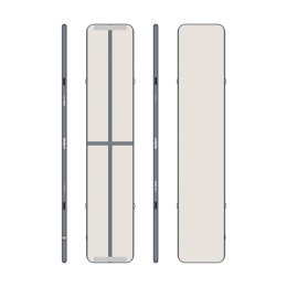 Ścieżka gimnastyczna, akrobatyczna Airtrack REBEL 500x100x10 - grey