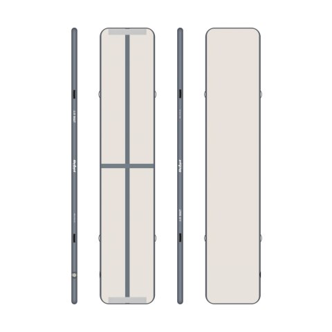 Ścieżka gimnastyczna, akrobatyczna Airtrack REBEL 500x100x10 - grey