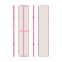 Ścieżka gimnastyczna, akrobatyczna Airtrack REBEL 500x100x10 - pink