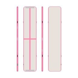 Ścieżka gimnastyczna, akrobatyczna Airtrack REBEL 500x100x10 - pink