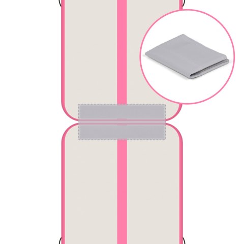 Ścieżka gimnastyczna, akrobatyczna Airtrack REBEL 500x100x10 - pink