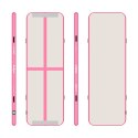 Ścieżka gimnastyczna, akrobatyczna Airtrack REBEL 300x100x10 - pink