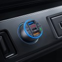 Transmiter samochodowy FM z funkcją BT (2x USB + USB-C)