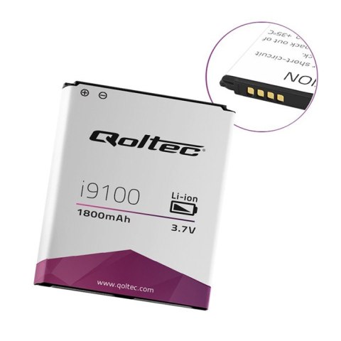 Qoltec Bateria do Samsung Galaxy S2 | i9100 | 1800mAh Qoltec Bateria do Samsung Galaxy S2 | i9100 | 1800mAh