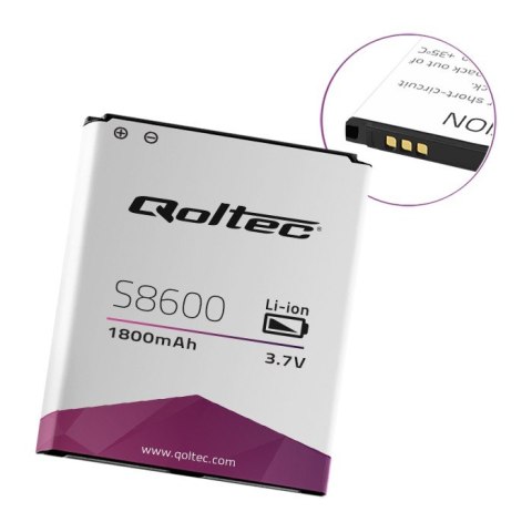 Qoltec Bateria do Samsung Wave 3 | S8600 | 1800mAh Qoltec Bateria do Samsung Wave 3 | S8600 | 1800mAh