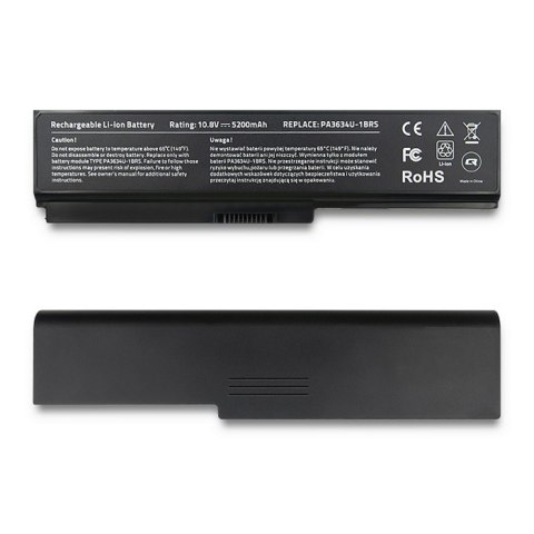 Qoltec Bateria do Toshiba PA3634 | 5200mAh | 10.8-11.1V Qoltec Bateria do Toshiba PA3634 | 5200mAh | 10.8-11.1V