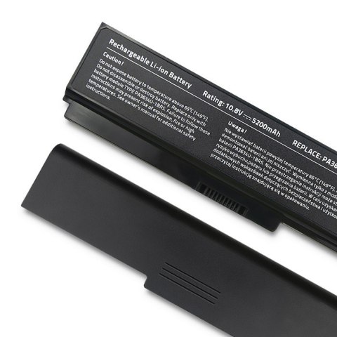 Qoltec Bateria do Toshiba PA3634 | 5200mAh | 10.8-11.1V Qoltec Bateria do Toshiba PA3634 | 5200mAh | 10.8-11.1V