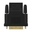 Qoltec Adapter HDMI A żeńska | DVI (24+1) męska Qoltec Adapter HDMI A żeńska | DVI (24+1) męska