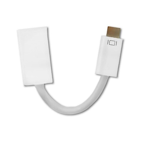 Qoltec Adapter Mini DVI męska | HDMI żeńska | 0.15m Qoltec Adapter Mini DVI męska | HDMI żeńska | 0.15m