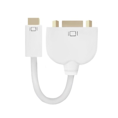 Qoltec Adapter Mini DVI męska | VGA żeńska | 0.15m Qoltec Adapter Mini DVI męska | VGA żeńska | 0.15m