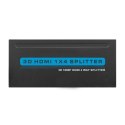 Qoltec Aktywny rozdzielacz Splitter HDMI 1x4 v.1.3b Qoltec Aktywny rozdzielacz Splitter HDMI 1x4 v.1.3b