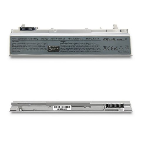 Qoltec Bateria do Dell Latitude E6500 | 4400mAh | 10.8-11.1V Qoltec Bateria do Dell Latitude E6500 | 4400mAh | 10.8-11.1V