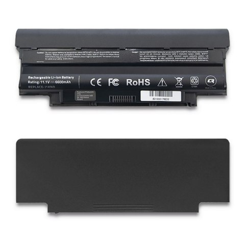 Qoltec Bateria do Dell N4010 | 14R | 6600mAh | 10.8-11.1V Qoltec Bateria do Dell N4010 | 14R | 6600mAh | 10.8-11.1V