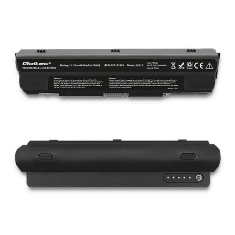 Qoltec Bateria do Dell XPS 17 | L501x | 6600mAh | 10.8-11.1V Qoltec Bateria do Dell XPS 17 | L501x | 6600mAh | 10.8-11.1V
