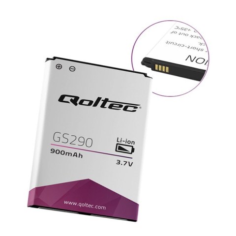 Qoltec Bateria do LG LGIP-430N | GS290 | GW300 | 900mAh Qoltec Bateria do LG LGIP-430N | GS290 | GW300 | 900mAh