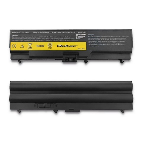 Qoltec Bateria do Lenovo T520i | 4400mAh | 10.8-11.1V Qoltec Bateria do Lenovo T520i | 4400mAh | 10.8-11.1V