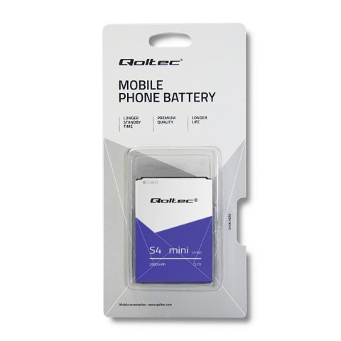 Qoltec Bateria do Samsung Galaxy S4 mini | 2600mAh Qoltec Bateria do Samsung Galaxy S4 mini | 2600mAh