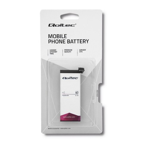 Qoltec Bateria do iPhone 4G | 4 | 1420mAh Qoltec Bateria do iPhone 4G | 4 | 1420mAh