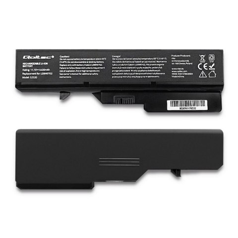 Qoltec Baterie do Lenovo B575 | G460 | 4400mAh | 10.8-11.1V Qoltec Baterie do Lenovo B575 | G460 | 4400mAh | 10.8-11.1V