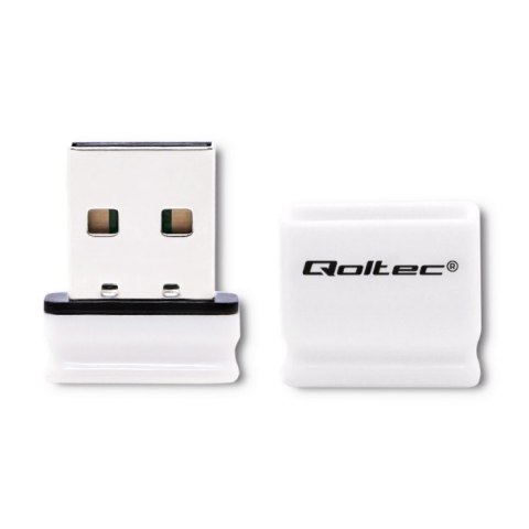 Qoltec Bezprzewodowy Mini Adapter USB Wi-Fi | Standard N Qoltec Bezprzewodowy Mini Adapter USB Wi-Fi | Standard N