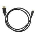 Qoltec Kabel HDMI A męski | Micro HDMI D męski | 1m Qoltec Kabel HDMI A męski | Micro HDMI D męski | 1m