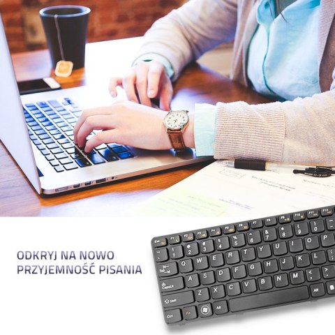 Qoltec Klawiatura do IBM Lenovo B570 | B575 | Z570 Qoltec Klawiatura do IBM Lenovo B570 | B575 | Z570