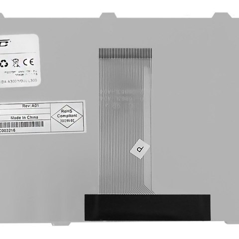 Qoltec Klawiatura do Toshiba A200 | A300 | M200 | M300 | czarny Qoltec Klawiatura do Toshiba A200 | A300 | M200 | M300 | czarny