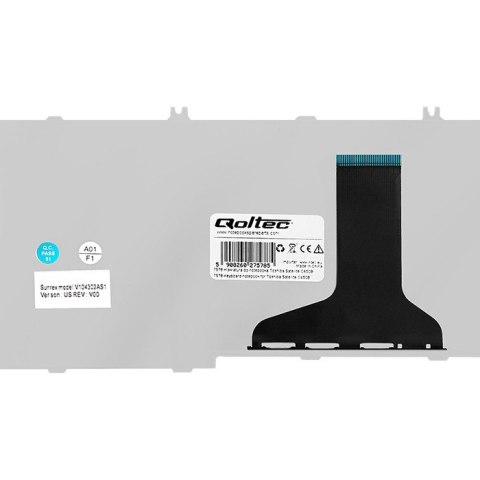 Qoltec Klawiatura do Toshiba Satellite C650 Qoltec Klawiatura do Toshiba Satellite C650