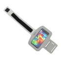 Qoltec Opaska sportowa na ramię do smartfona | max. 5" | Szary Qoltec Opaska sportowa na ramię do smartfona | max. 5" | Szary