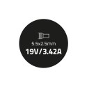 Qoltec Zasilacz do Asus 65W | 19V | 3.42A | 5.5*2.5 | +kabel zasilający Qoltec Zasilacz do Asus 65W | 19V | 3.42A | 5.5*2.5 | +kabel zasilający