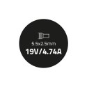 Qoltec Zasilacz do Asus 90W | 19V | 4.74A | 5.5*2.5 | +kabel zasilający Qoltec Zasilacz do Asus 90W | 19V | 4.74A | 5.5*2.5 | +kabel zasilający