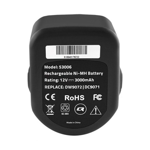 Qoltec Akumulator do Dewalt DE9037 | DE9071 | 12V Qoltec Akumulator do Dewalt DE9037 | DE9071 | 12V