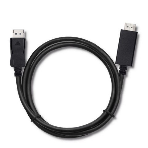 Qoltec DisplayPort v1.1 męski | HDMI męski | 4K | 1m Qoltec DisplayPort v1.1 męski | HDMI męski | 4K | 1m