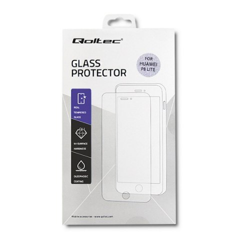 Qoltec Hartowane szkło ochronne PREMIUM do Huawei P8 lite Qoltec Hartowane szkło ochronne PREMIUM do Huawei P8 lite