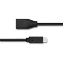 Qoltec Kabel USB 3.1 typ C męski | USB 3.0 A żeński | 0.2m Qoltec Kabel USB 3.1 typ C męski | USB 3.0 A żeński | 0.2m