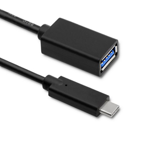 Qoltec Kabel USB 3.1 typ C męski | USB 3.0 A żeński | 0.5m Qoltec Kabel USB 3.1 typ C męski | USB 3.0 A żeński | 0.5m