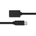 Qoltec Kabel USB 3.1 typ C męski | USB 3.0 A żeński | 0.5m Qoltec Kabel USB 3.1 typ C męski | USB 3.0 A żeński | 0.5m