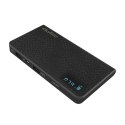 Qoltec Power Bank Slim 10000 | Li-polimerowa | LCD | czarny Qoltec Power Bank Slim 10000 | Li-polimerowa | LCD | czarny