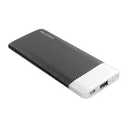 Qoltec Power Bank Slim 6000 | Li-polimerowa | czarny