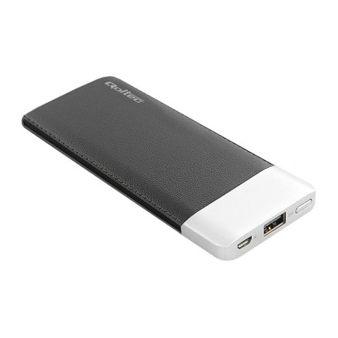 Qoltec Power Bank Slim 6000 | Li-polimerowa | czarny Qoltec Power Bank Slim 6000 | Li-polimerowa | czarny