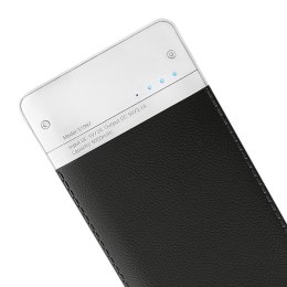 Qoltec Power Bank Slim 6000 | Li-polimerowa | czarny